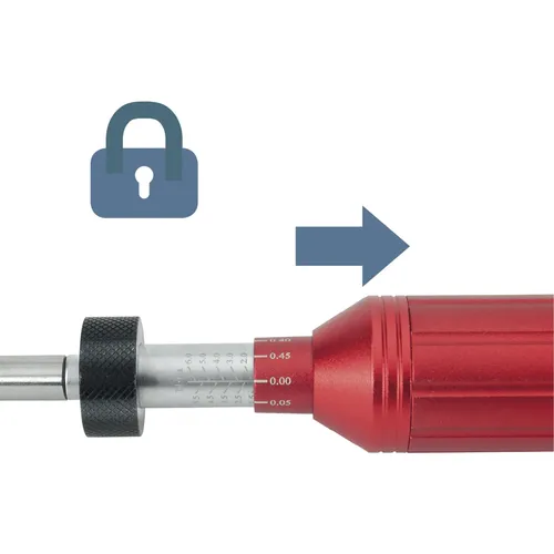 Šroubovák momentový na hroty, 1/4", 1-6nm EXTOL PREMIUM 8825301
