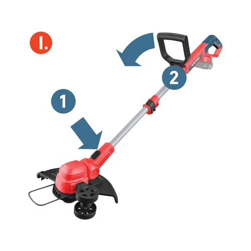 Sekačka strunová aku, share20v, 30cm, bez baterie a nabíječky EXTOL PREMIUM 8891901