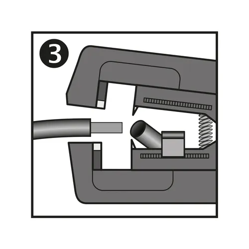 Kleště odizolovací samonastavitelné, 190mm/0,08-6mm2 EXTOL PREMIUM 8831124