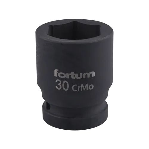 Hlavice nástrčná rázová 3/4", 30mm, l 54mm, crmov FORTUM 4703030