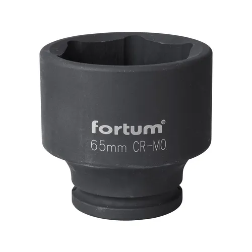Hlavice nástrčná rázová 3/4", 65mm, l 80mm, crmov FORTUM 4703065