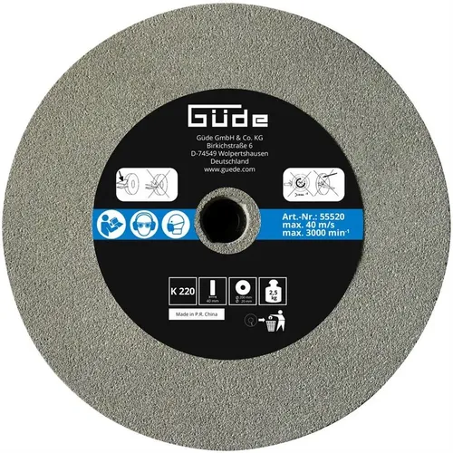 Brusný kotouč 200 x 40 x 20 mm K220 Güde 55520