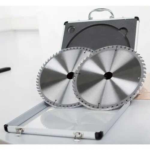 Scheppach Sada 2 pilových kotoučů TCT ( 254 x 30 x 2,8 mm, 48/60 Z ) pro HS 254 / HM 110 MP / HM 100 T