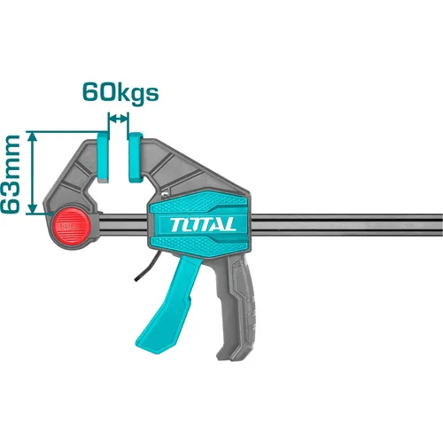 Svěrka rychloupínací, 450mm, industrial TOTAL THT1340603