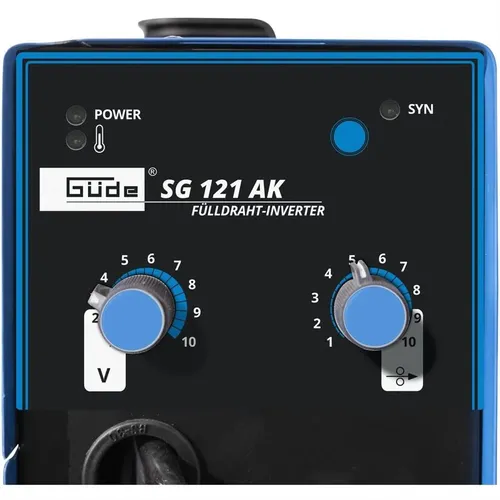 Invertorová svářečka SG 121 AK na plněnou drátovou elektrodu Güde 20073
