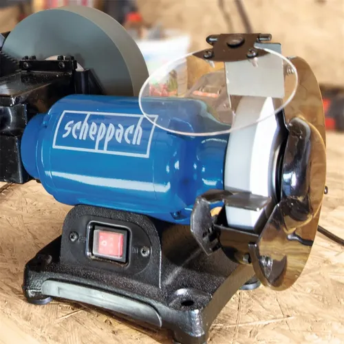 Scheppach BG 200 W bruska na suché i mokré broušení