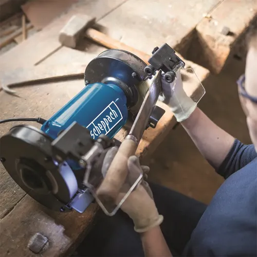 Scheppach SM 150 L dvoukotoučová bruska