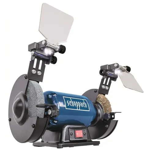 Scheppach SM 150 LB dvoukotoučová bruska ( kotouč / kartáč )