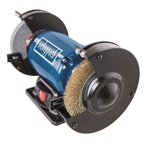 Scheppach SM 150 LB dvoukotoučová bruska ( kotouč / kartáč )