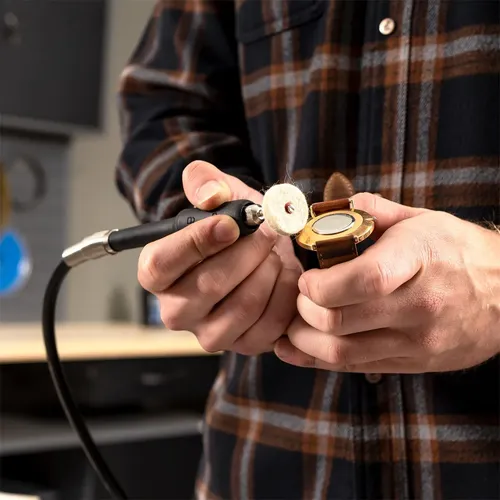 Scheppach HG 35 dvoukotoučová bruska/leštička se systémem Flexidrive