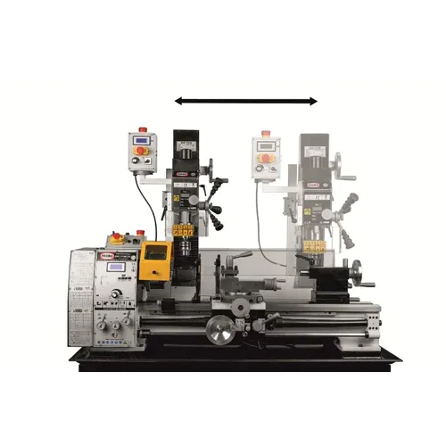 Proma SKF-750M - Kombinovaný soustruh na kov s pohyblivým frézovacím zařízením