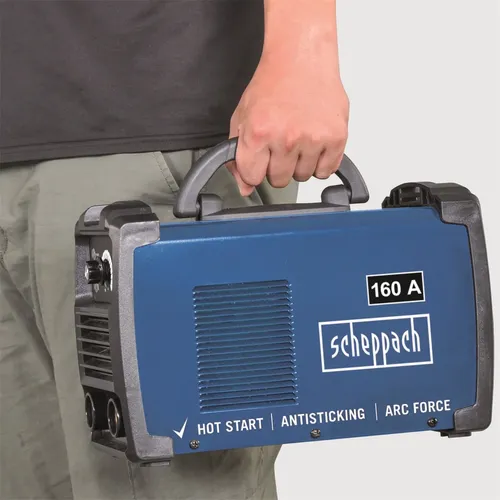 Scheppach WSE1100 svářecí invertor 160 A s příslušenstvím