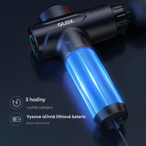 Masážní pistole Glox GLOXW8