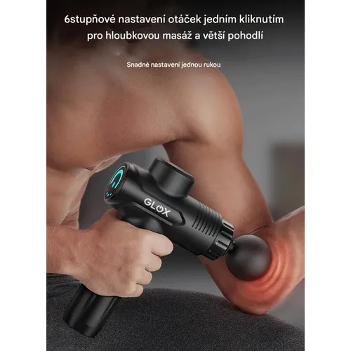 Masážní pistole Glox GLOXW8