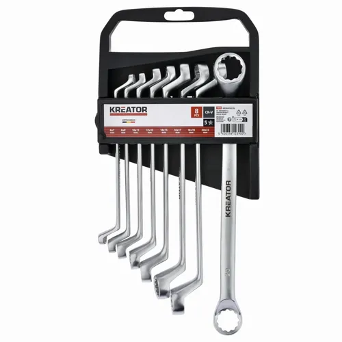 Sada oboustranných očkových klíčů 6-22mm - 8ks Kreator KRTH30004
