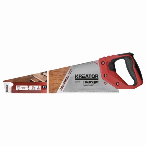 Ruční pila 400mm 7TPI Kreator KRTH80001