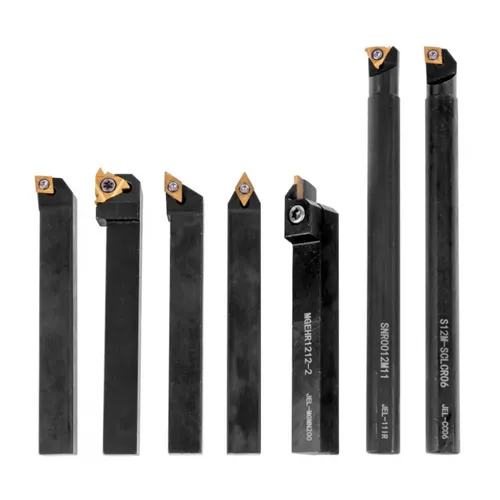 Proma NVD-10/7 Soustružnické nože 10 mm s výměnnými plátky, sada 7 ks