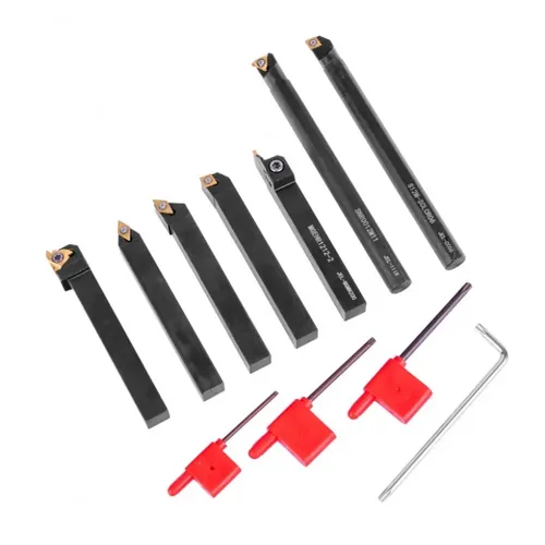 Proma NVD-10/7 Soustružnické nože 10 mm s výměnnými plátky, sada 7 ks