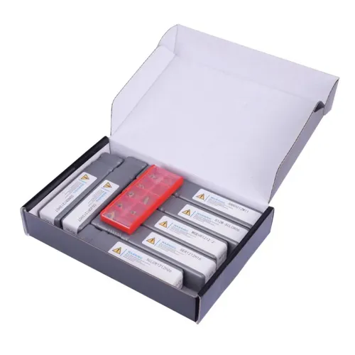 Proma NVD-12/7 Soustružnické nože 12 mm s výměnnými plátky, sada 7 ks