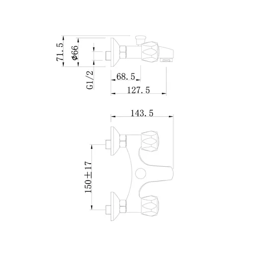 Baterie vanová BALLETTO 85104