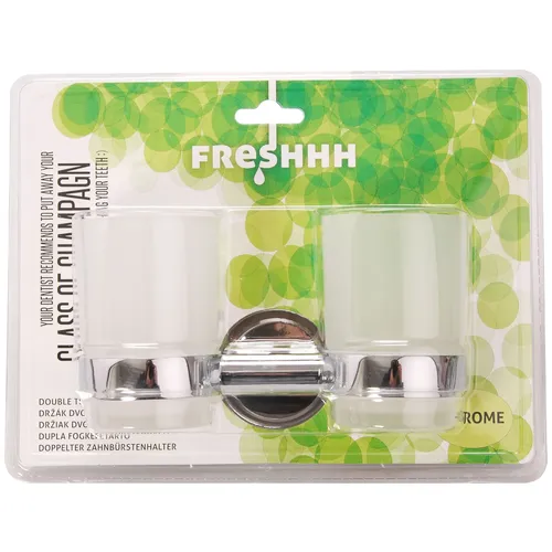 Držák kartáčků dvojitý FRESHHH 830409