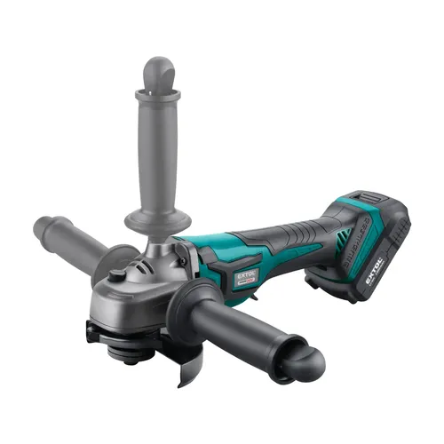 Bruska úhlová aku share20v, 125mm, brushless, 20v li-ion, 2ah EXTOL INDUSTRIAL 8791840