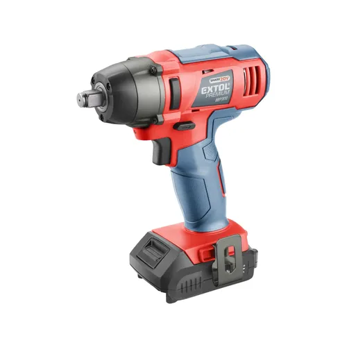 Utahovák rázový 1/2" aku share20v, 180nm, 20v li-ion, 2ah EXTOL PREMIUM 8891810