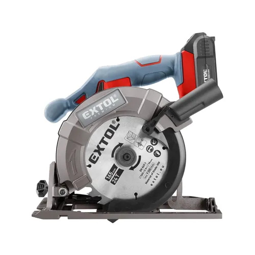 Pila kotoučová aku share20v, 165mm, 20v li-ion, 2ah EXTOL PREMIUM 8891822
