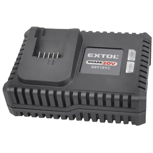 Bruska úhlová aku share20v, 125mm, brushless, 20v li-ion, 4ah EXTOL INDUSTRIAL 8791842
