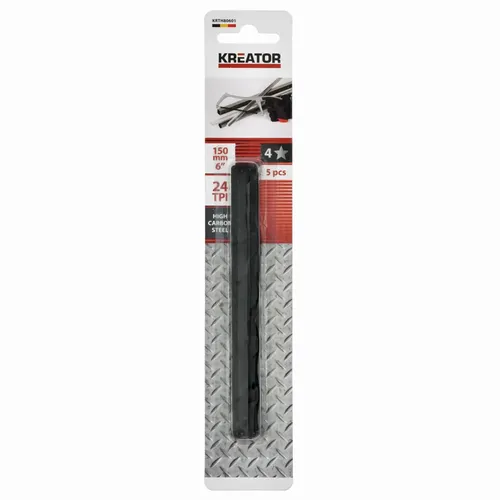 5x Pilový plátek na ocel 150mm CARBON STEEL Kreator KRTH80601