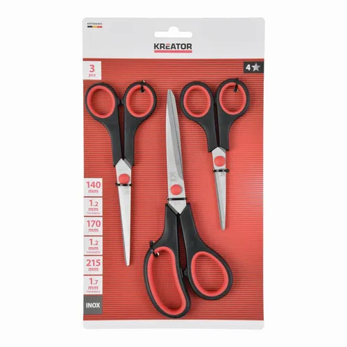 Nůžky SET 3 ks Kreator KRTH00405