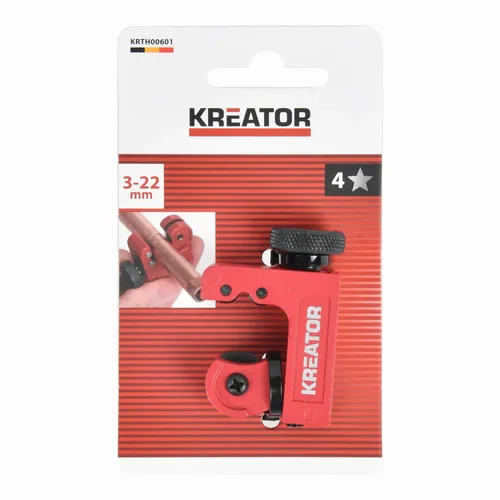 Řezák trubek 3-22 mm Kreator KRTH00601