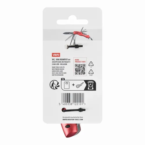 Kapesní nůž 15 funkcí Kreator KRTH00802