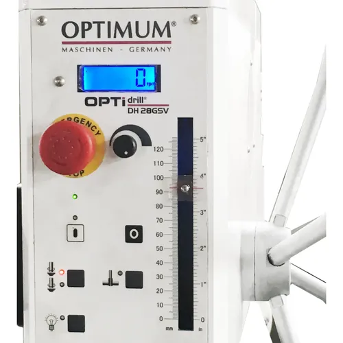 Sloupová převodová vrtačka OPTIdrill DH 28 GSV 3034235 Optimum