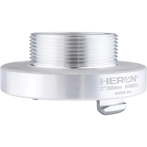 Spojka c52 pevná s těsněním, vnější závit g 2", hliník HERON-prislusenstvi 8898013