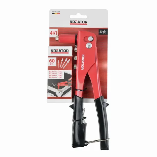 Nýtovací kleště  plus  60ks Kreator KRTH62601