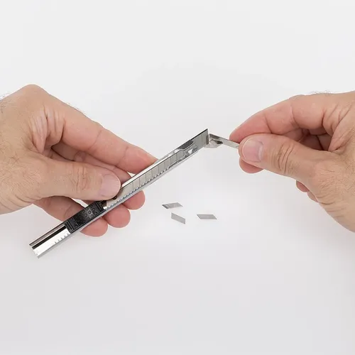 Odlamovací nůž 9 mm nerez Kreator KRTH00103