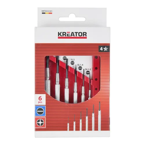 Sada precizních šroubováků SL/PH Kreator KRTH22101