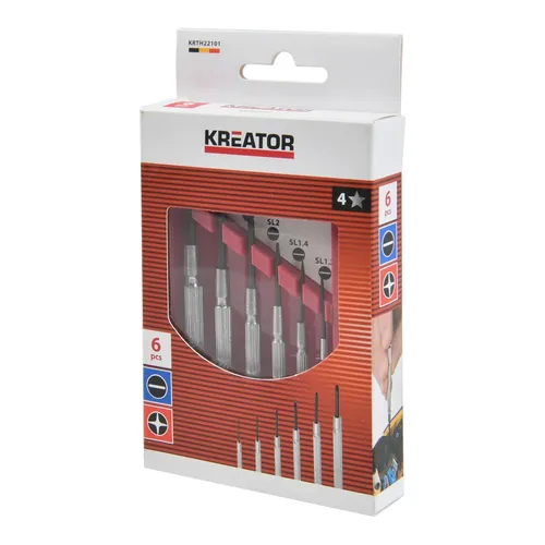 Sada precizních šroubováků SL/PH Kreator KRTH22101