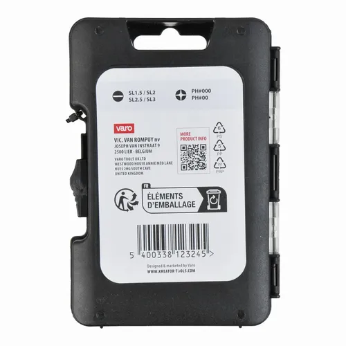 Sada precizních šroubováků SL/PH - HIGH QUALITY Kreator KRTH22104