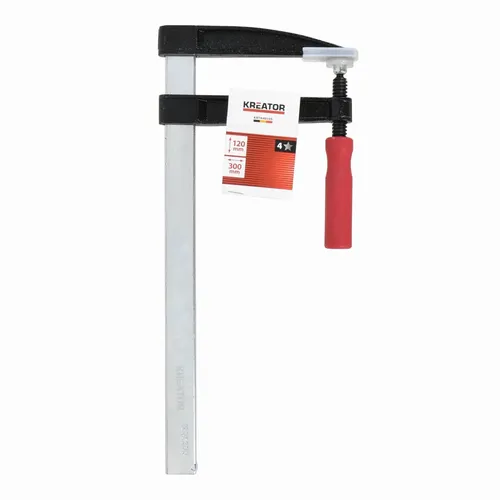 Truhlářská svěrka 120x300mm Kreator KRTH40105
