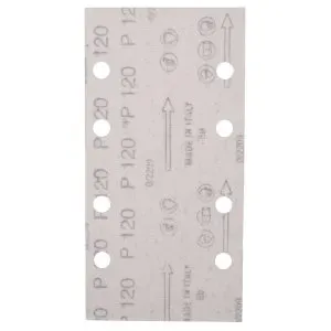 Makita E-19663 papír brusný suchý zip 93x185mm 8 děr K120, 10ks