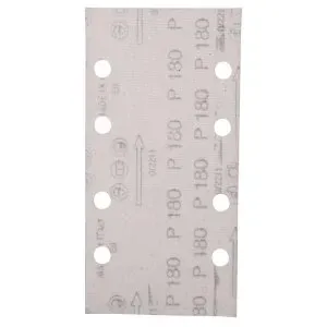 Makita E-19685 papír brusný suchý zip 93x185mm 8 děr K180, 10ks