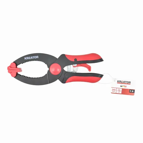 Ráčnová svěrka 75mm Kreator KRTH40612