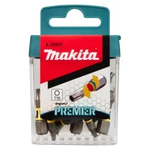 Makita E-25937 torzní bit řady Impact Premier (C-form) T10-25mm, 15 ks