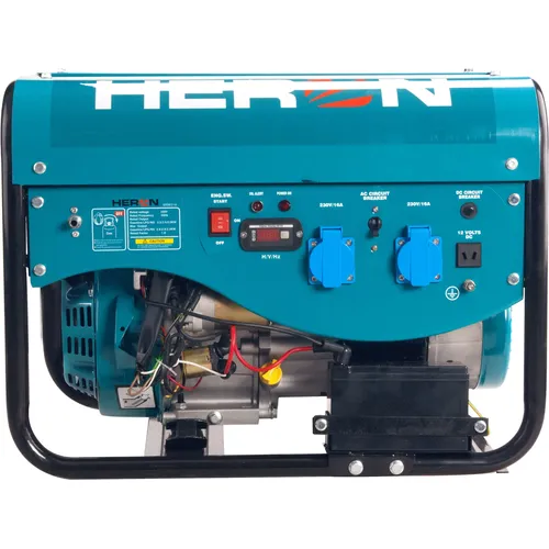 Elektrocentrála benzínová a plynová (lpg/ng) 6,3hp/2,8kw, elektrický start HERON 8896317