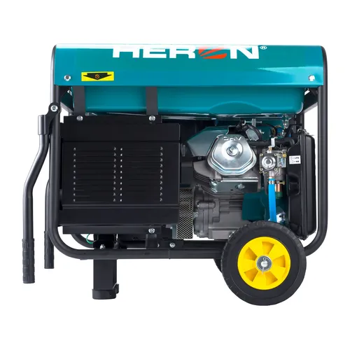 Elektrocentrála benzínová a plynová (lpg/ng) 13hp/5,5kw (400v) 2×2kw (230v), elektrický start HERON 8896319
