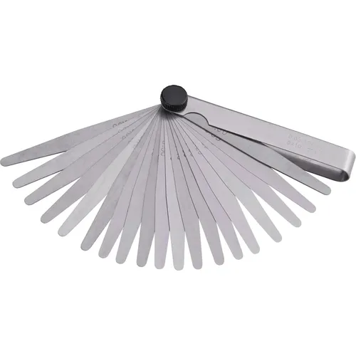 Měrky spárové, 20ks, 0,05-1mm, max. odchylka +-4-24μm EXTOL CRAFT 3220