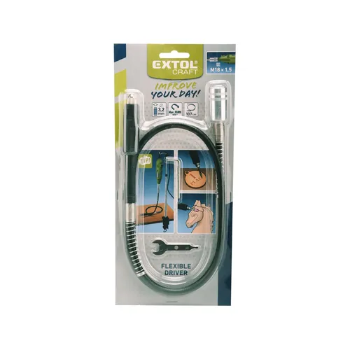 Nástavec ohebný, m18×1,5mm, 107cm EXTOL CRAFT 404190