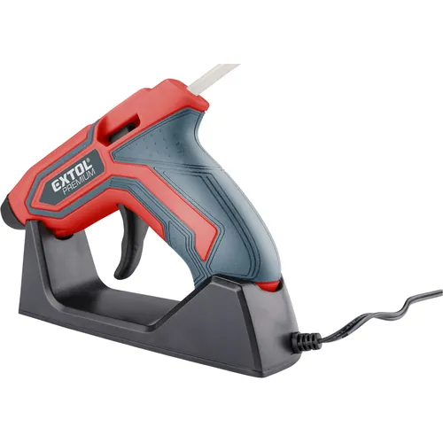 Pistole tavná lepící aku, ⌀7,2mm, 4v li-ion, 1500mah EXTOL PREMIUM 8891500